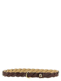 Fendi Multicolor Calfskin Regular Belt