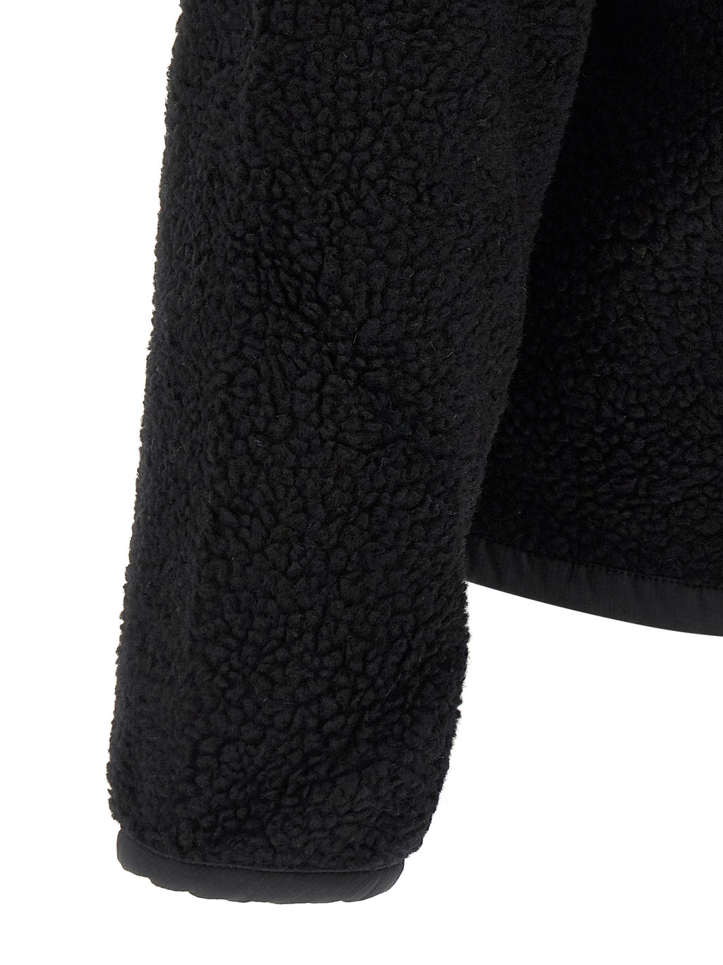 Canada Goose Black Wool Full-Length Jacket