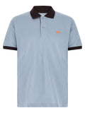 Lacoste Blue Cotton Polo Shirt