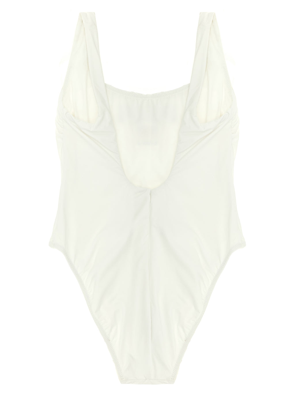 Polo Ralph Lauren White Nylon One-Piece Swimsuit