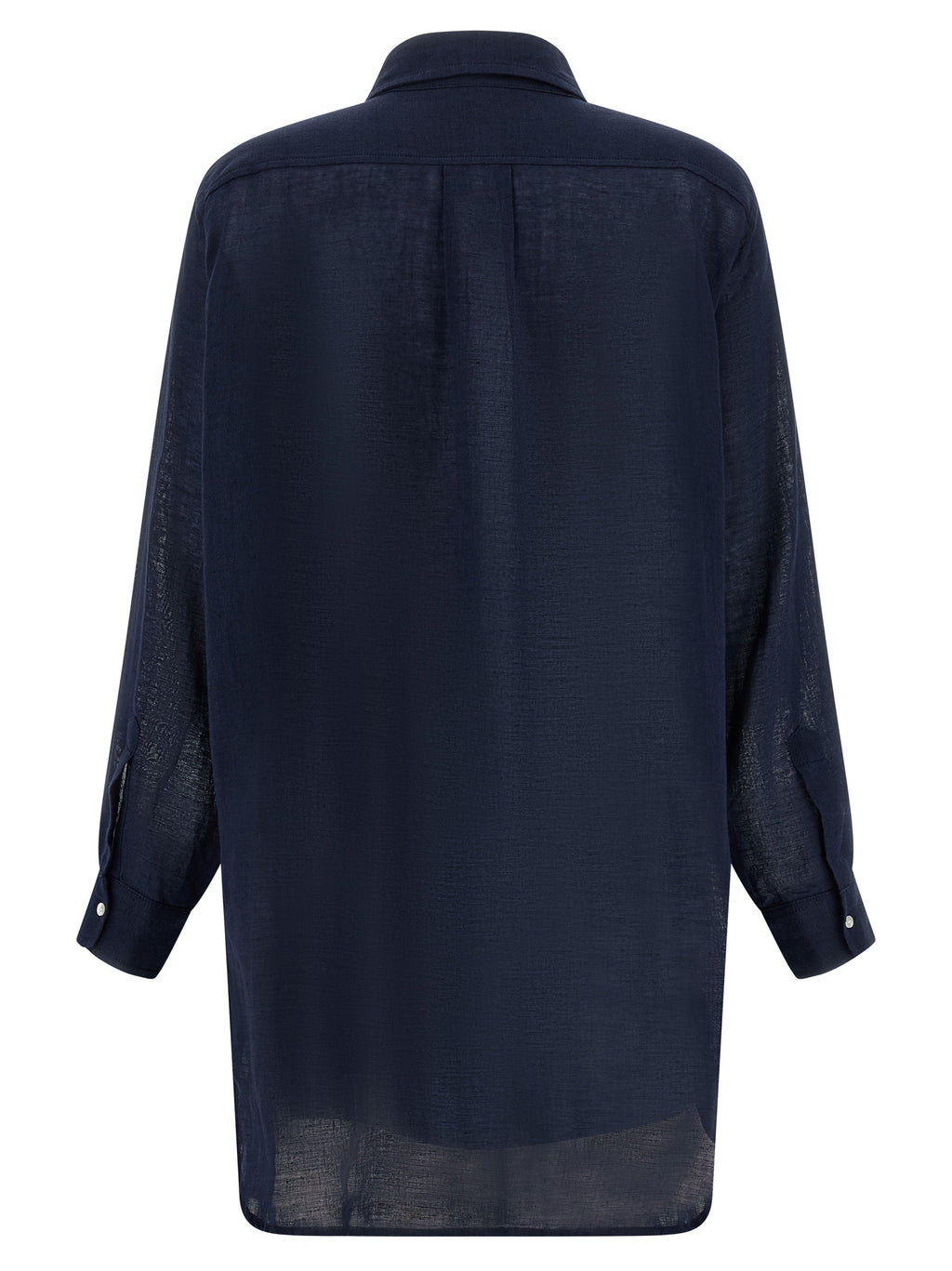Polo Ralph Lauren Blue Organic Cotton Blouse