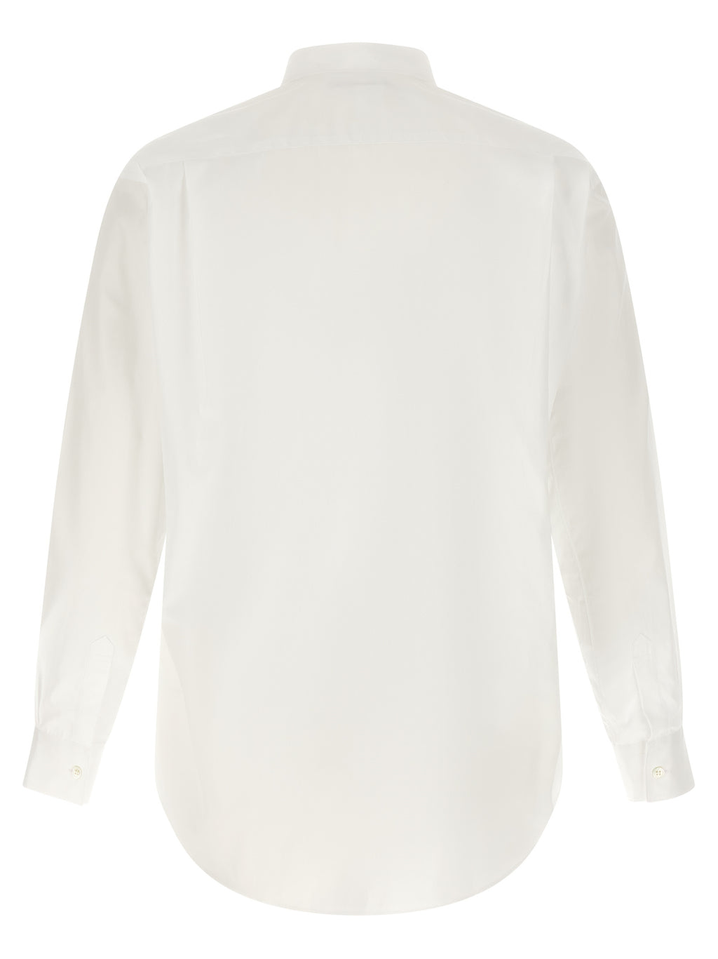 Comme Des Garçons White Cotton Blouse