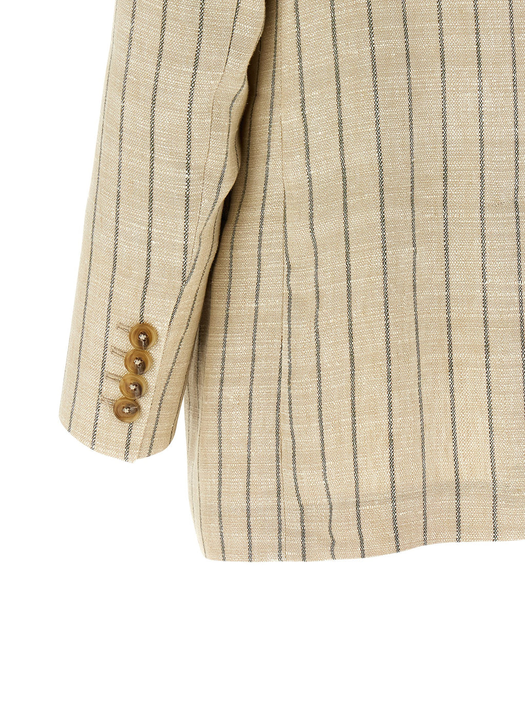 Blazé Milano Beige Cotton Blazer