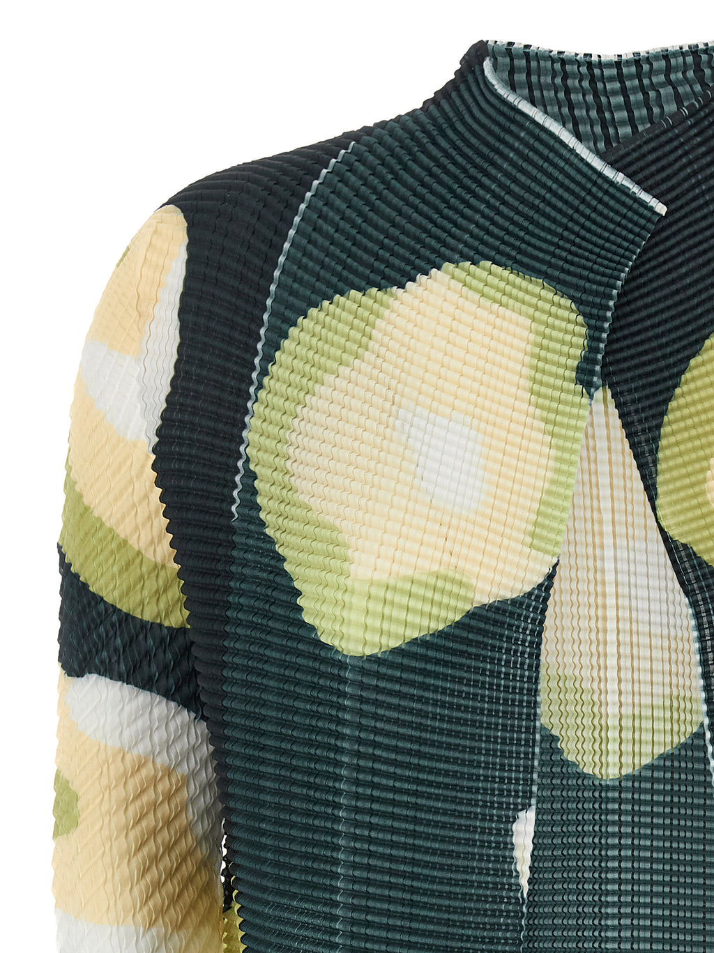 Issey Miyake Black Polyester Cardigan