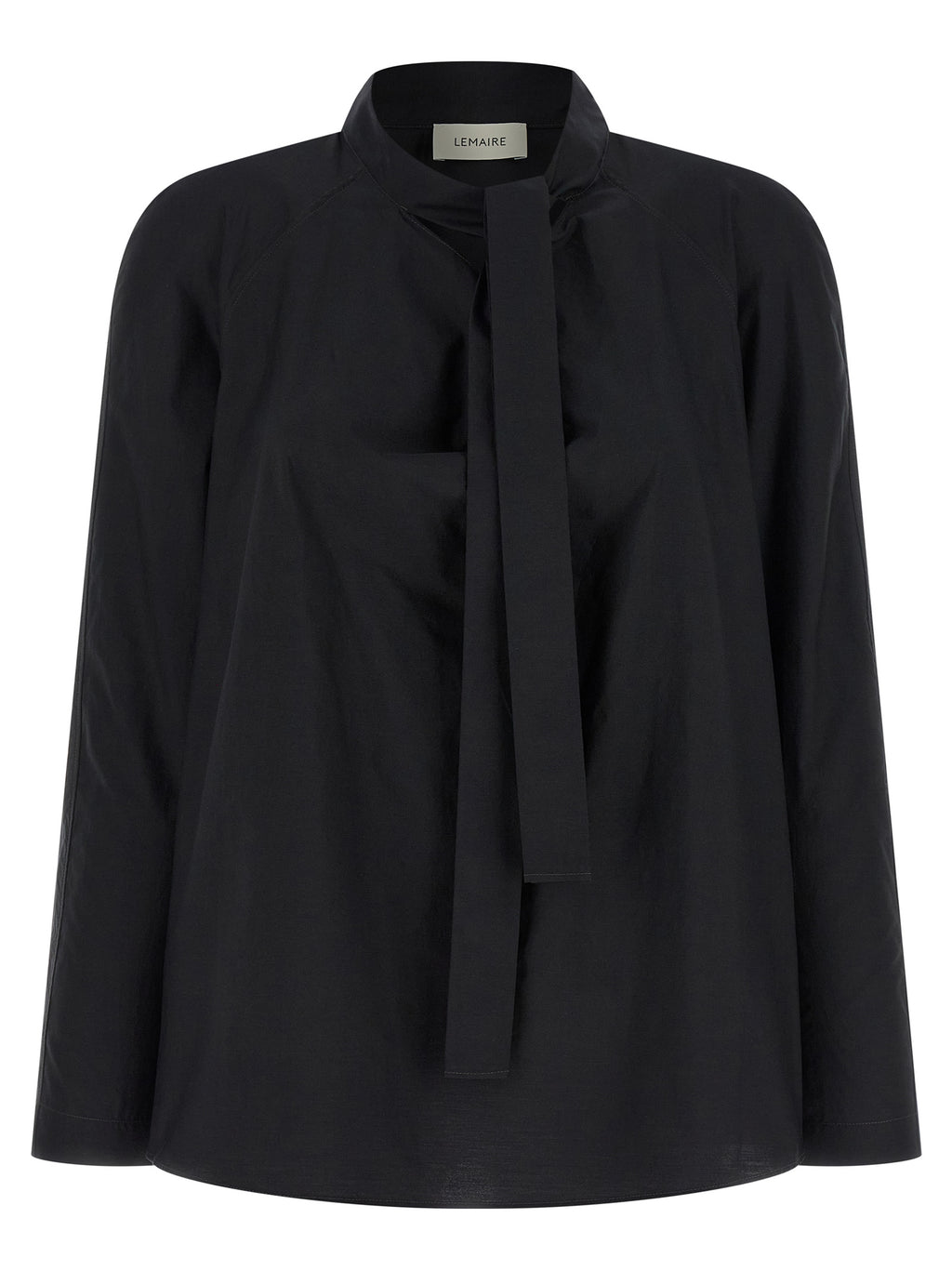 Lemaire Black Cotton Blouse
