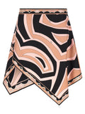 Emilio Pucci Multicolor Silk Long Skirt