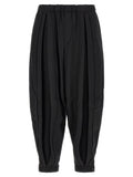 Comme Des Garçons Black Polyester Casual Pants