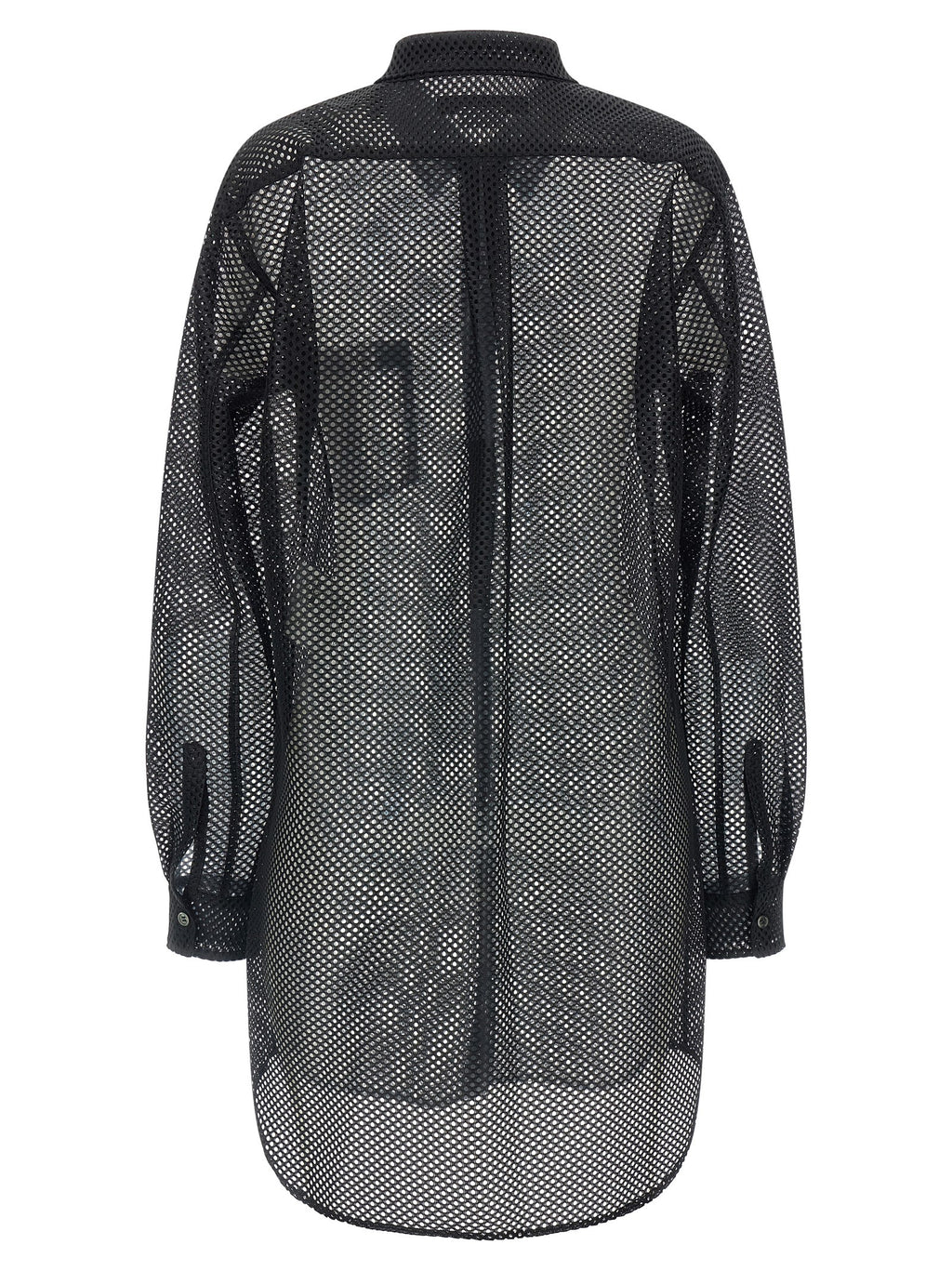 Comme Des Garçons Black Polyester Blouse