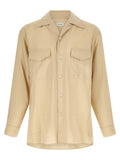 Lemaire Beige Silk Blouse