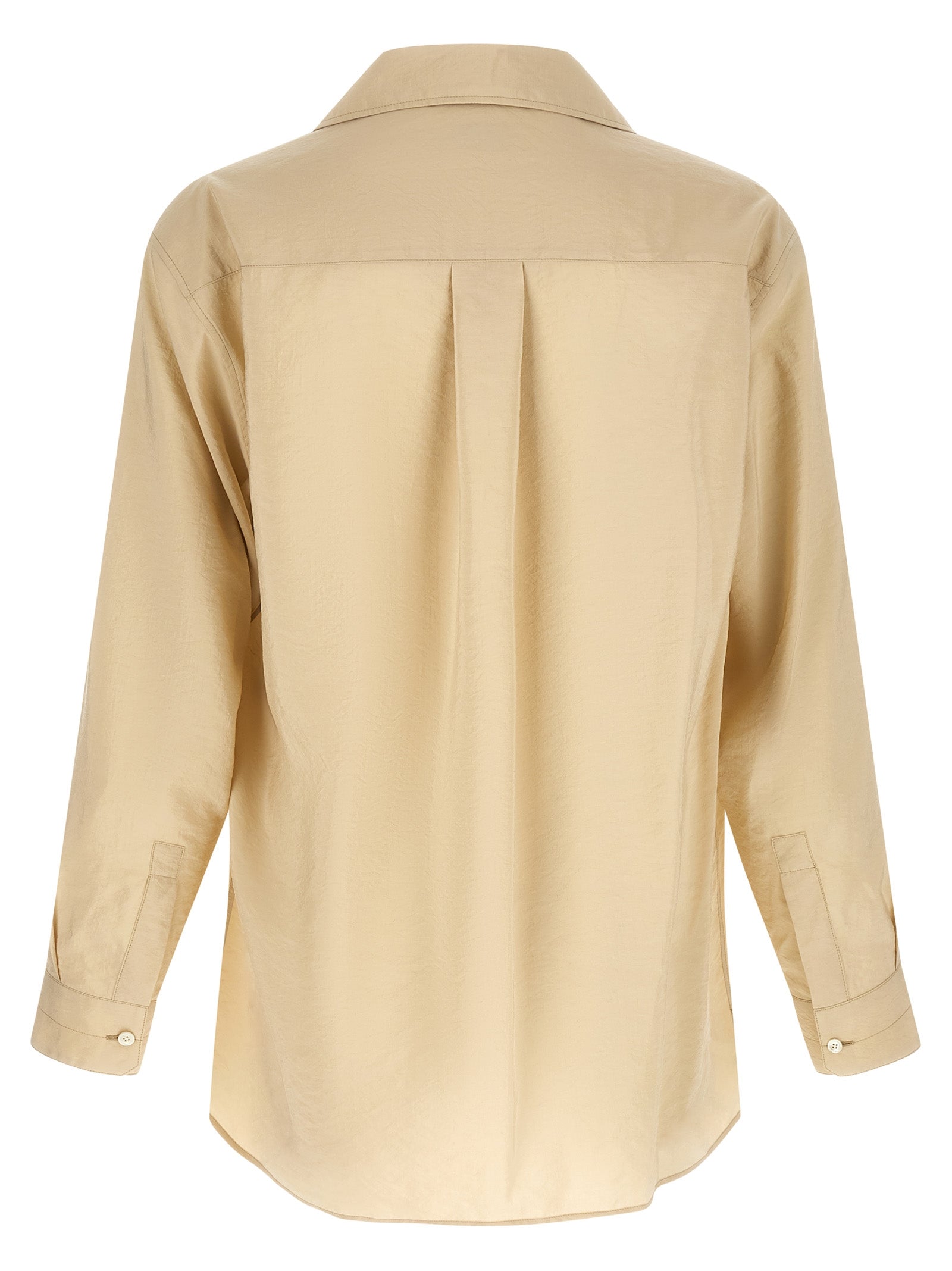 Lemaire Beige Silk Blouse