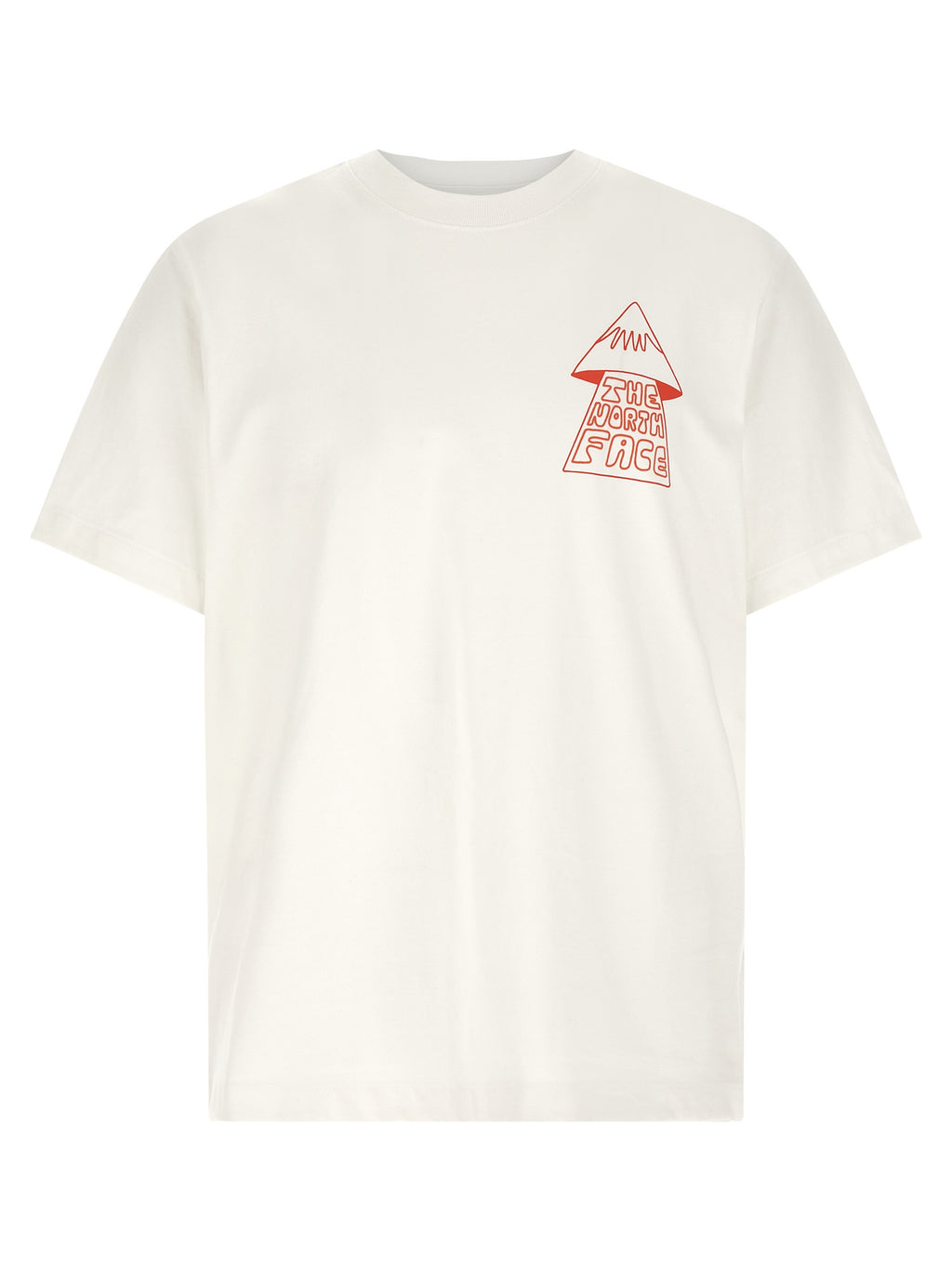 The North Face White Cotton T-Shirt