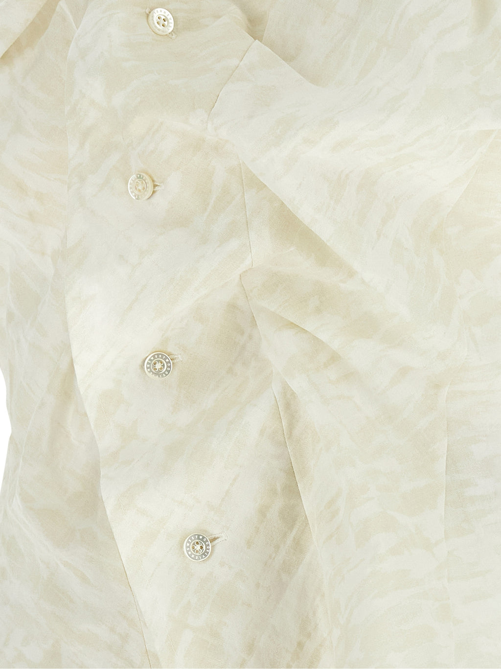 Vivienne Westwood Beige Cotton Blouse