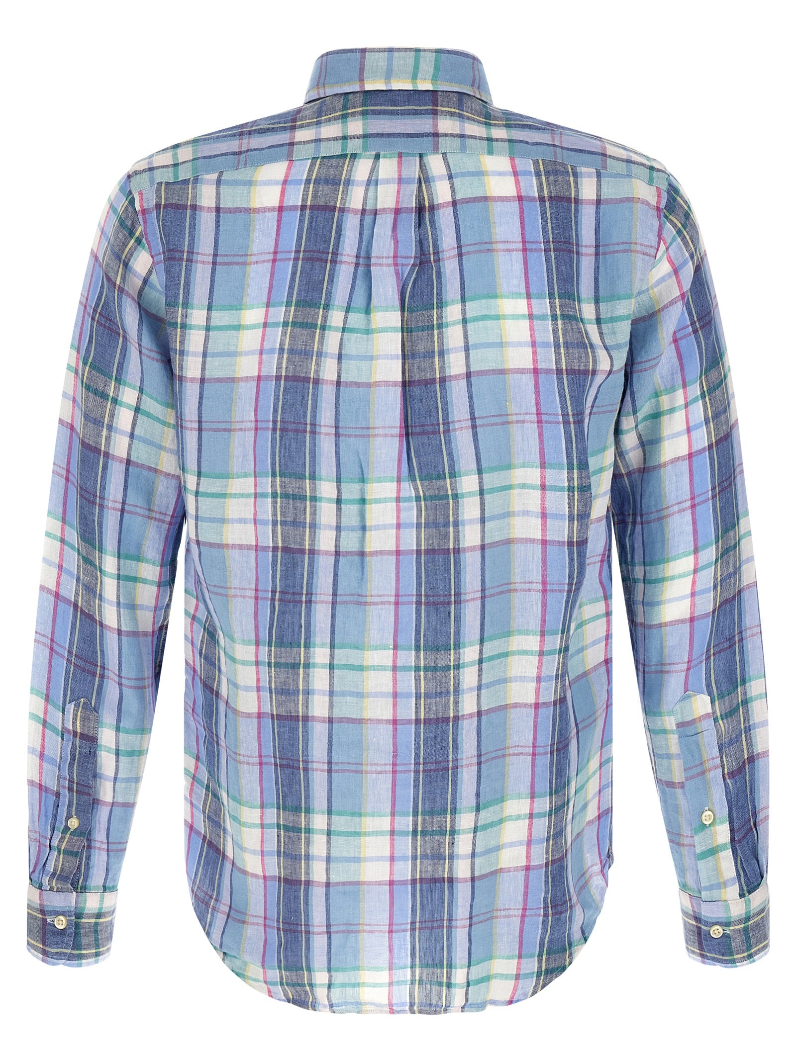 Polo Ralph Lauren Blue Linen Blouse