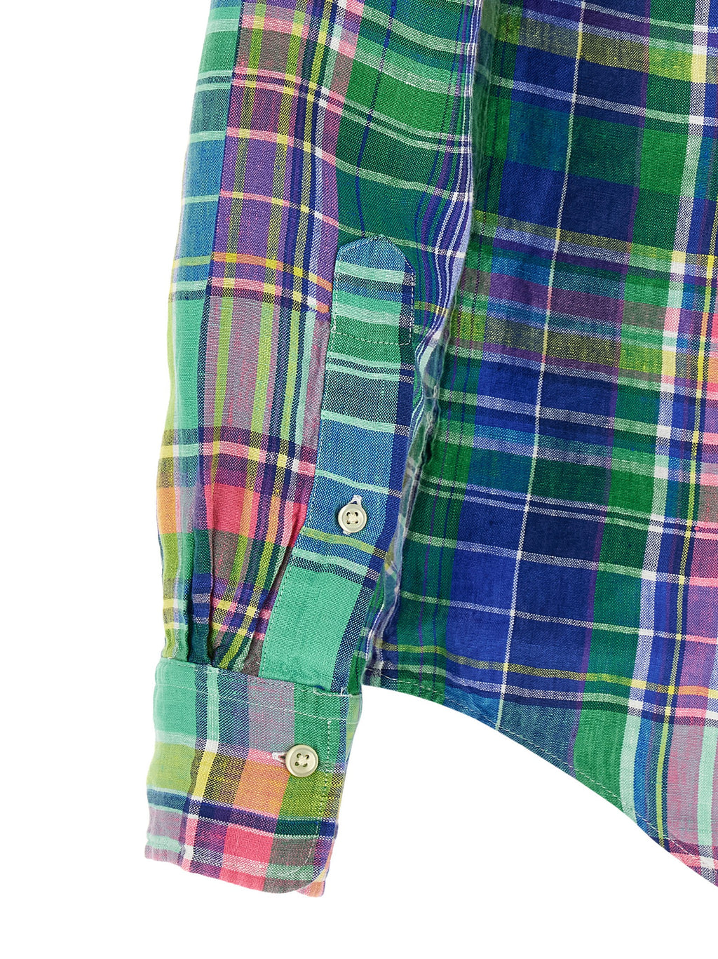 Polo Ralph Lauren Multicolor Linen Blouse