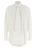 Brunello Cucinelli White Cotton Blouse