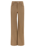 Brunello Cucinelli Beige Cotton Jeans Denim