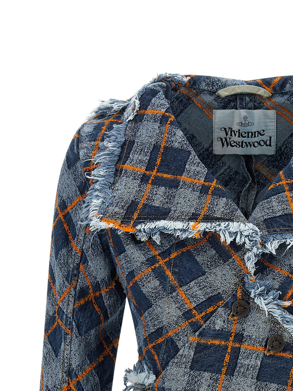 Vivienne Westwood Blue Cotton Blazer