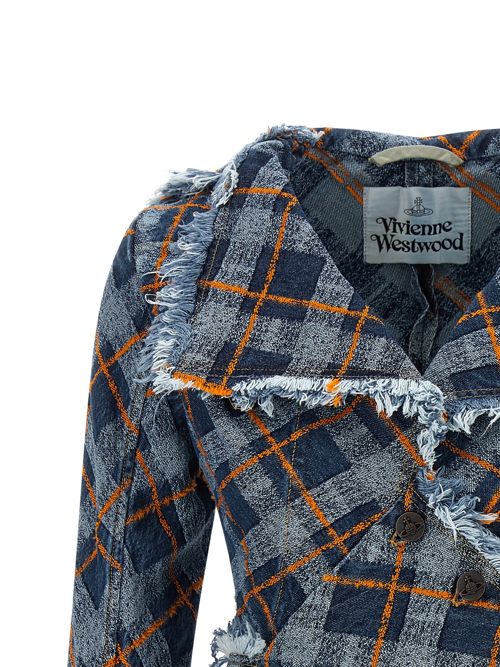 Vivienne Westwood Blue Cotton Blazer