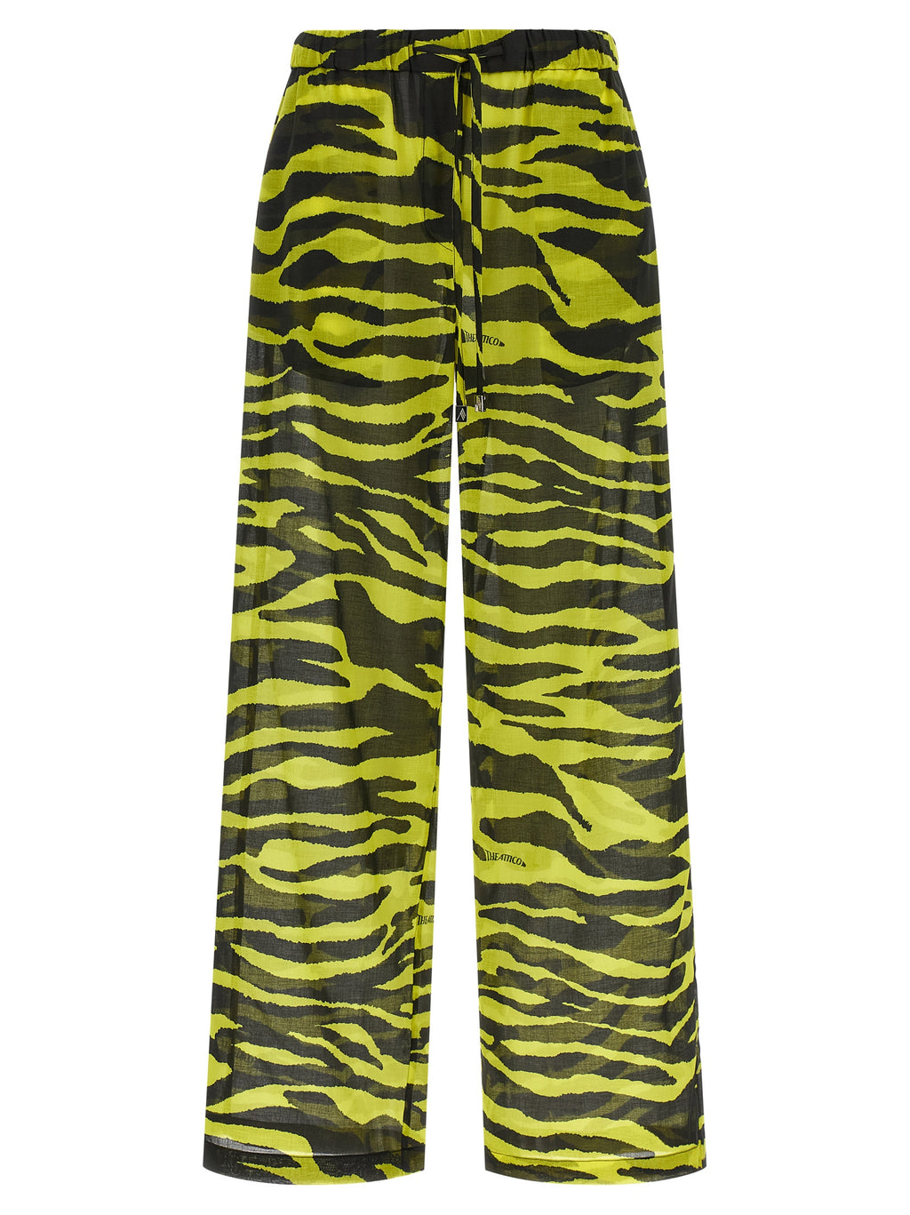 The Attico Bicolor Cotton Casual Pants