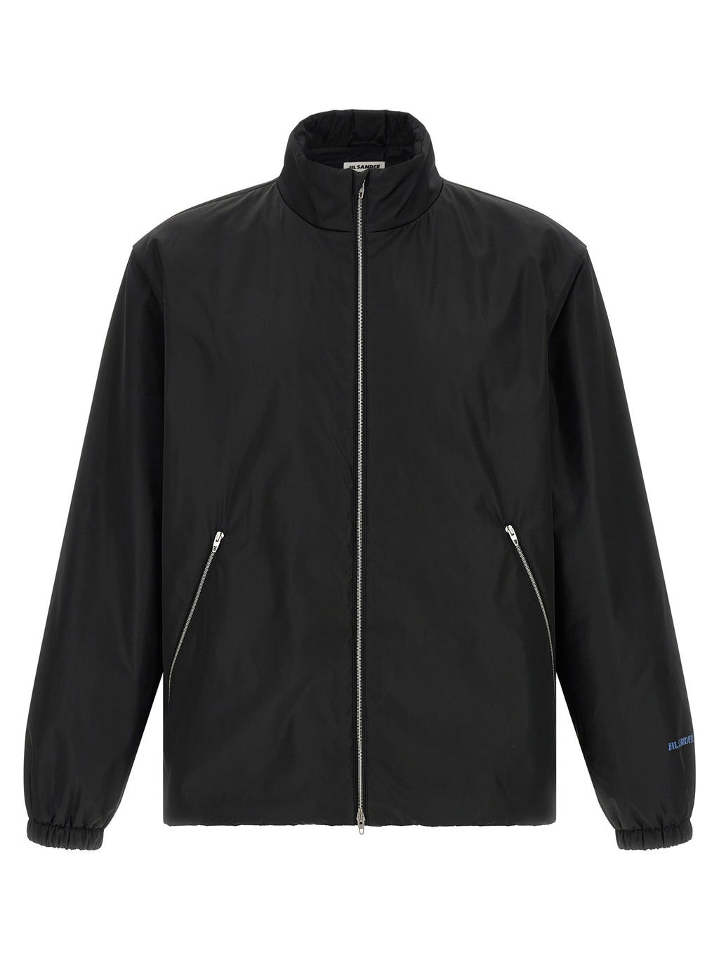 Jil Sander Black Polyester Full-Length Jacket