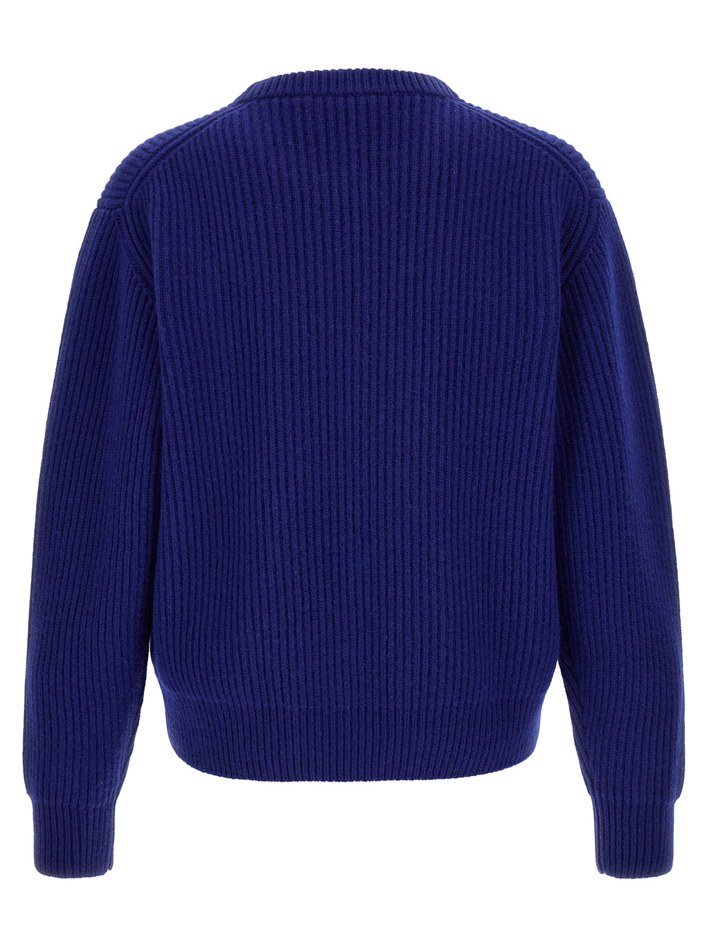 Jil Sander Blue Wool Cardigan