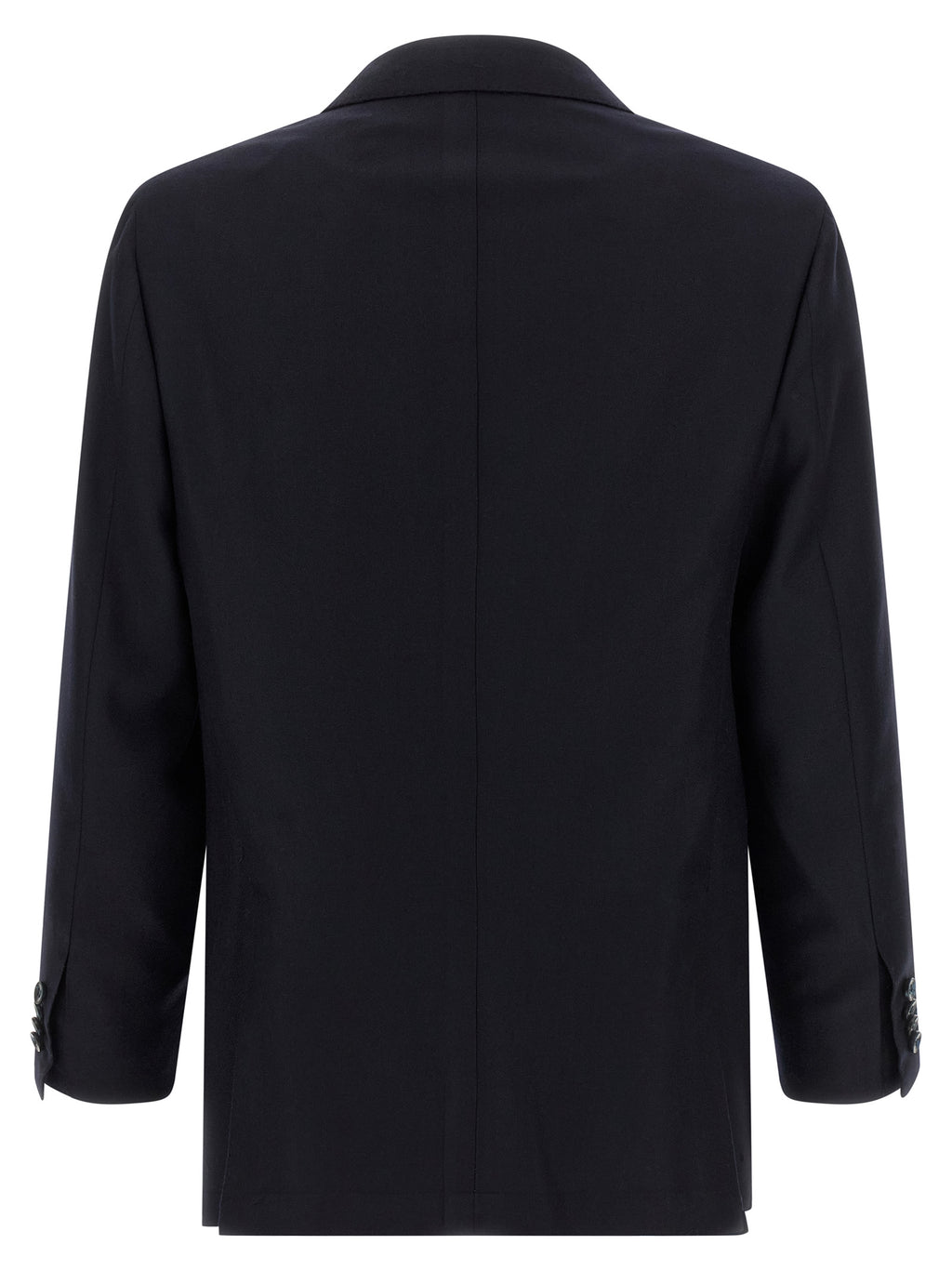 Kiton Blue Virgin Wool Two-Piece Suit
