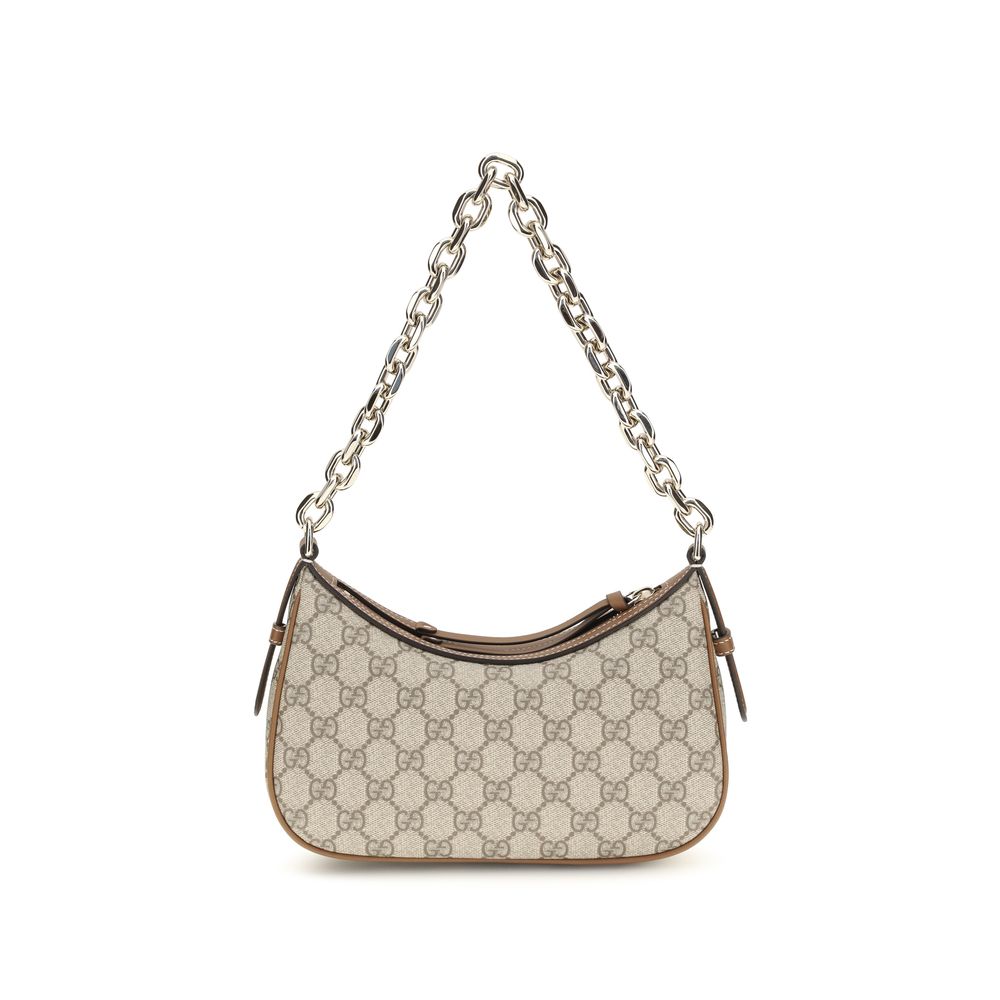 Gucci Beige Fabric Shoulder Bag