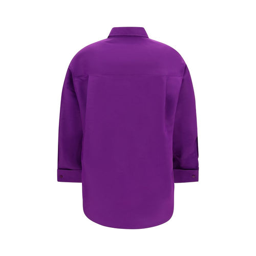 Balenciaga Baumwollhemd in Lila
