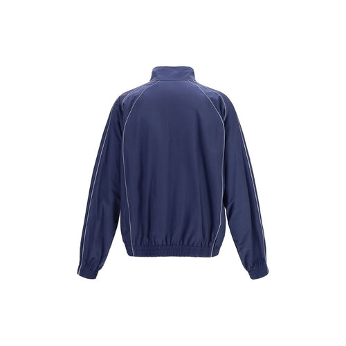 Balenciaga Blaue Baumwoll-Shelljacke