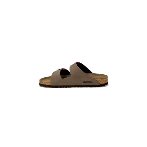 Birkenstock Brown Synthetic Slippers