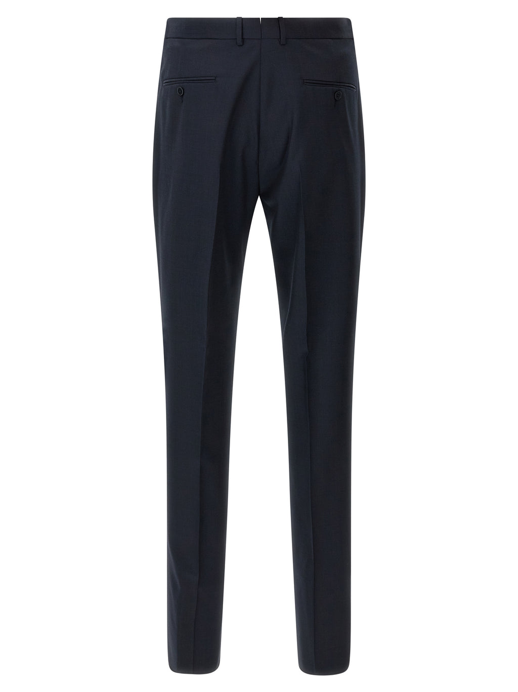 ZEGNA Blue Wool Two-Piece Suit