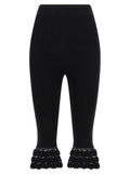 Ganni Black Organic Cotton Casual Pants