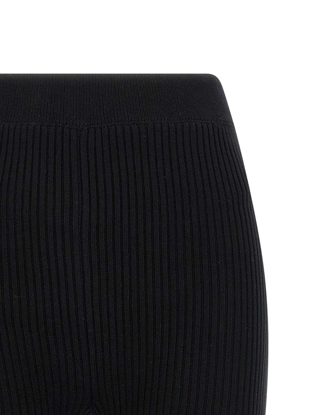 Ganni Black Organic Cotton Casual Pants
