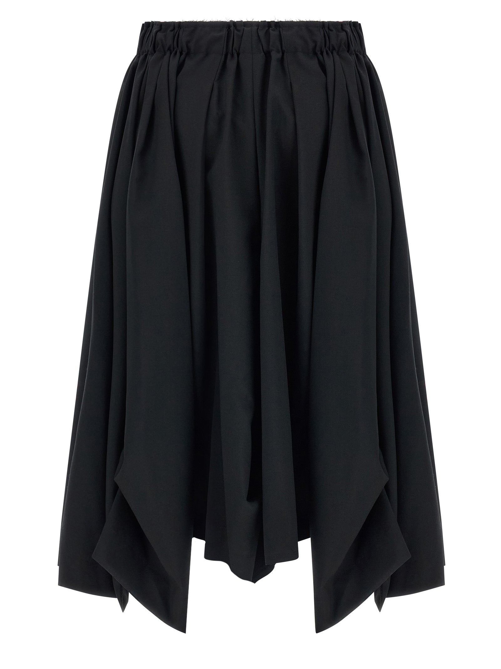 Comme Des Garçons Black Wool Bermuda Shorts