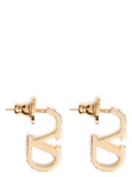 Valentino Garavani Gold Brass Earrings