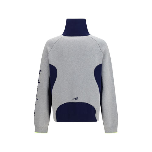 Balenciaga Graues Baumwoll-Sweatshirt
