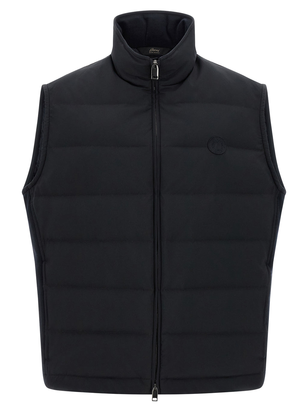 Brioni Blue Polyester Sleeveless Jacket
