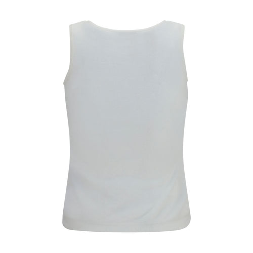 Balenciaga Tanktops aus weißer Baumwolle