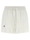 Polo Ralph Lauren White Organic Cotton Bermuda Shorts