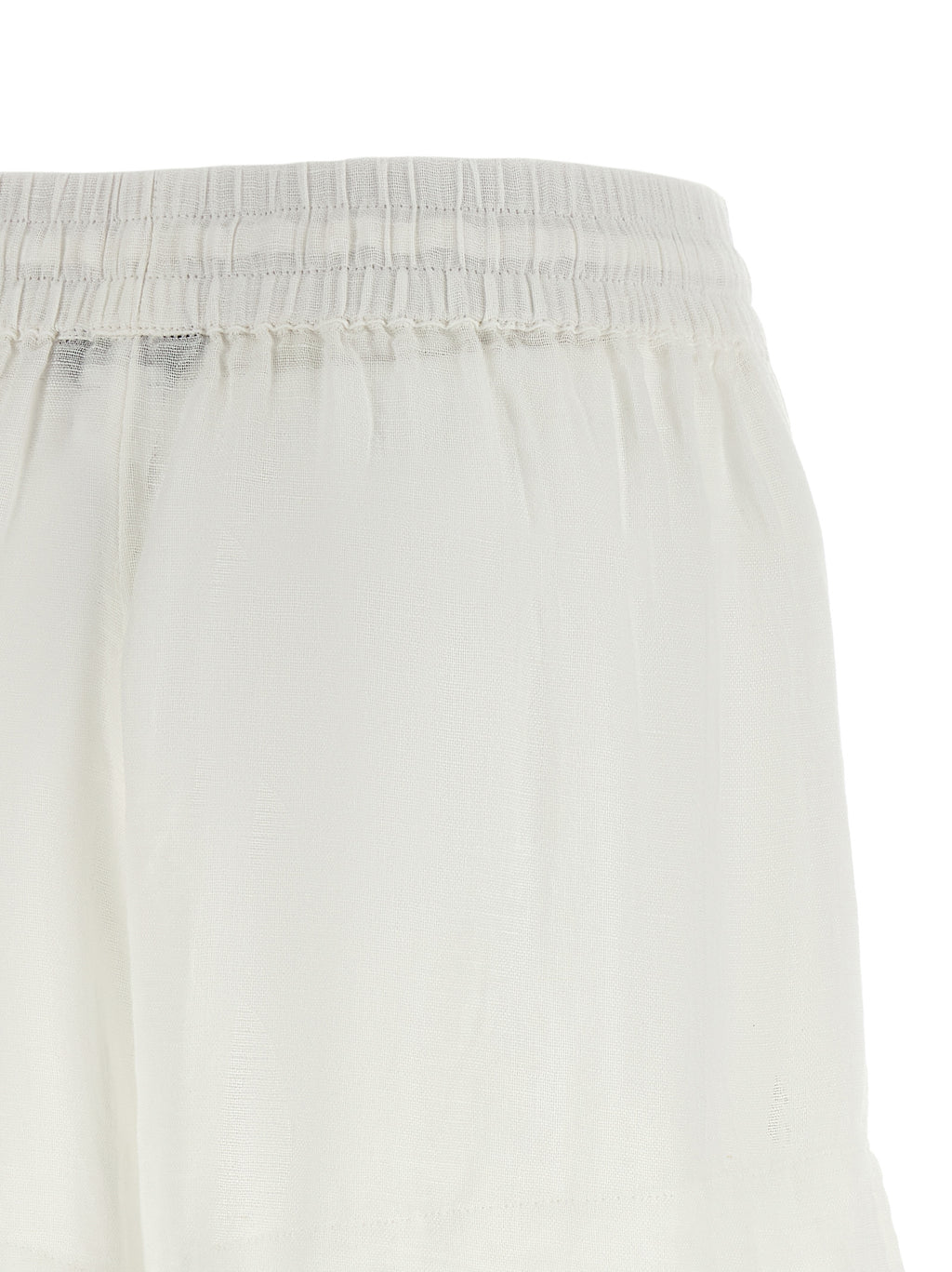 Polo Ralph Lauren White Organic Cotton Bermuda Shorts