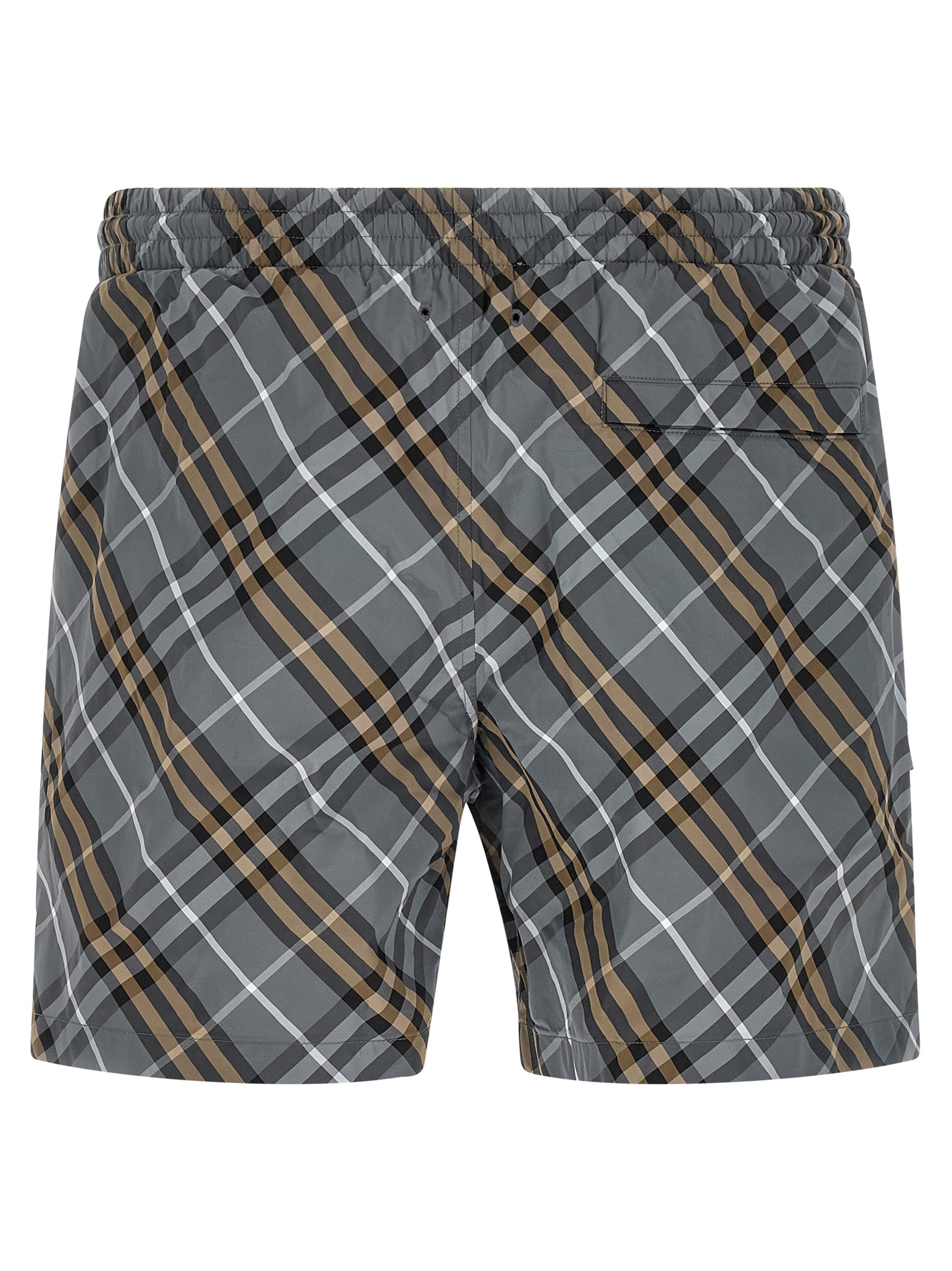 Burberry Blue Polyamide Bermuda Shorts