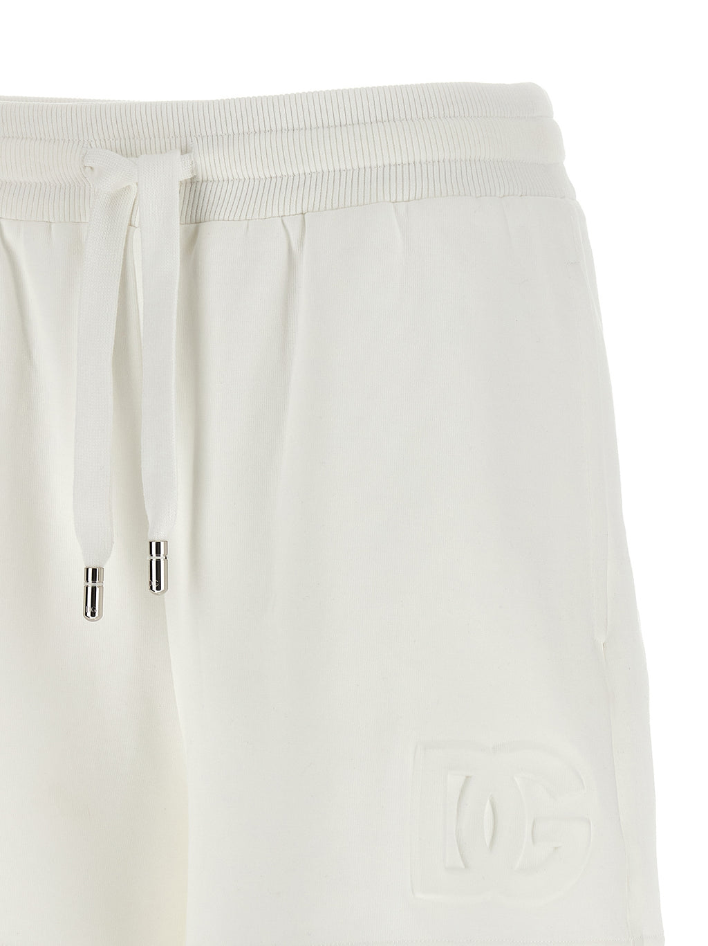 Dolce & Gabbana White Cotton Bermuda Shorts