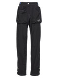 Emilio Pucci Black Polyamide Casual Pants