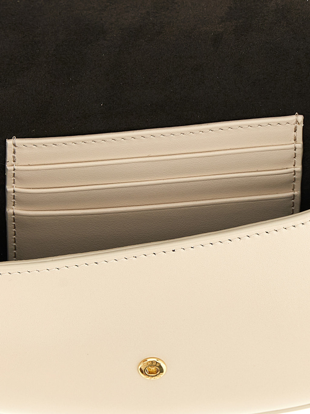 Fendi Beige Calfskin Cardholder