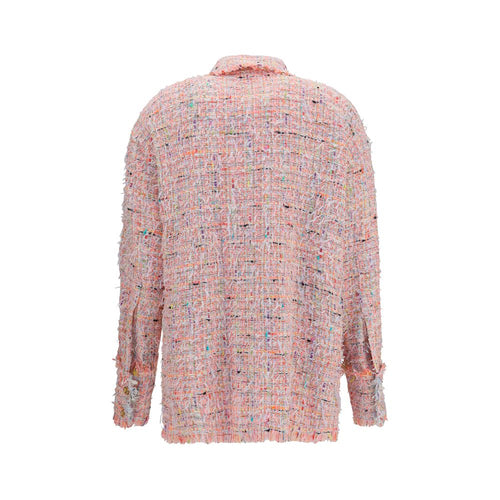 Balmain Hemd mit mehrfarbigem Polyamidmuster