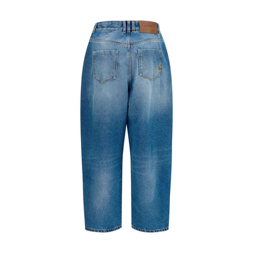 Balmain Blaue Baumwoll-Jeans im Relaxed Fit