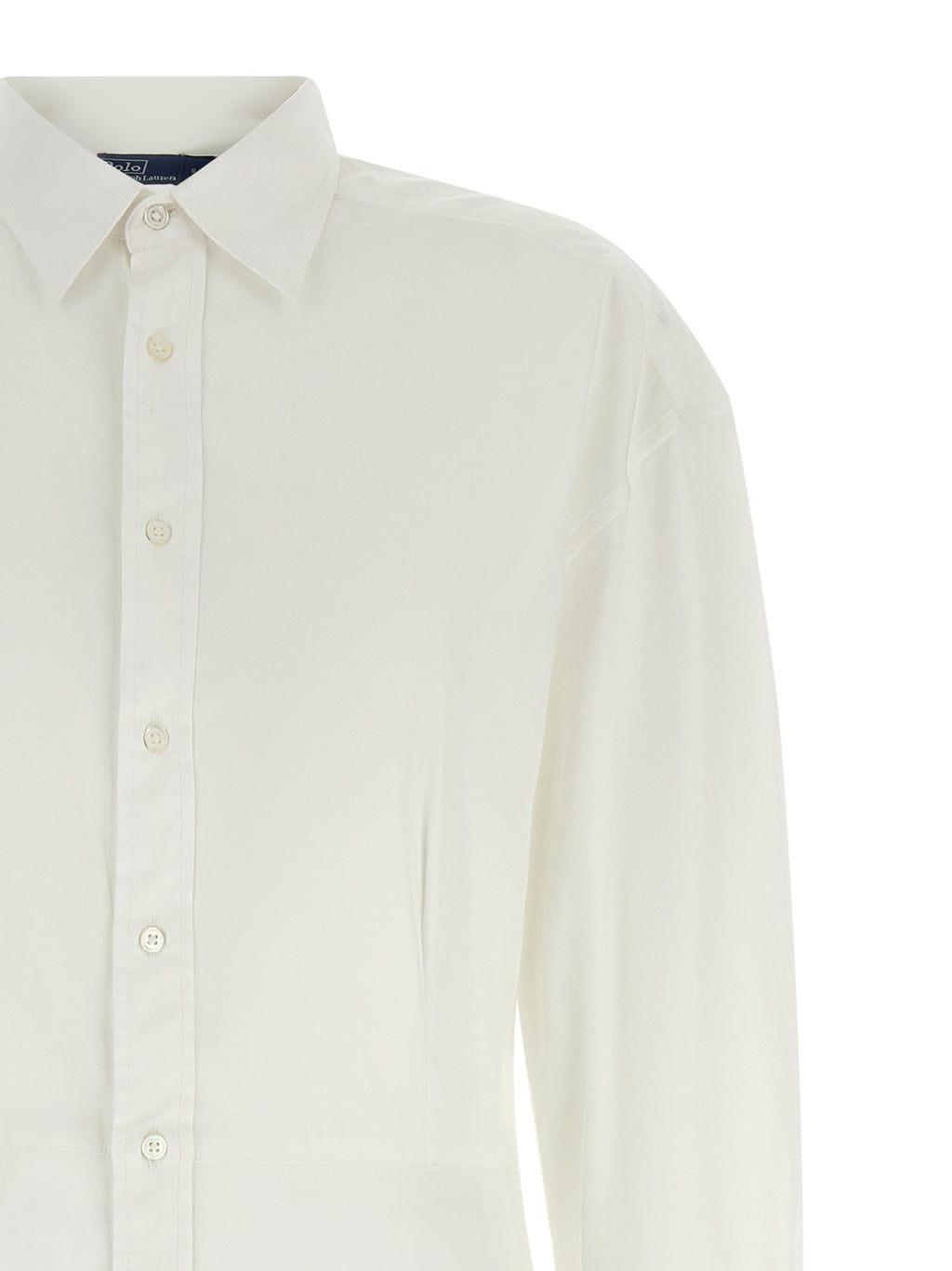 Polo Ralph Lauren White Cotton Midi Dress