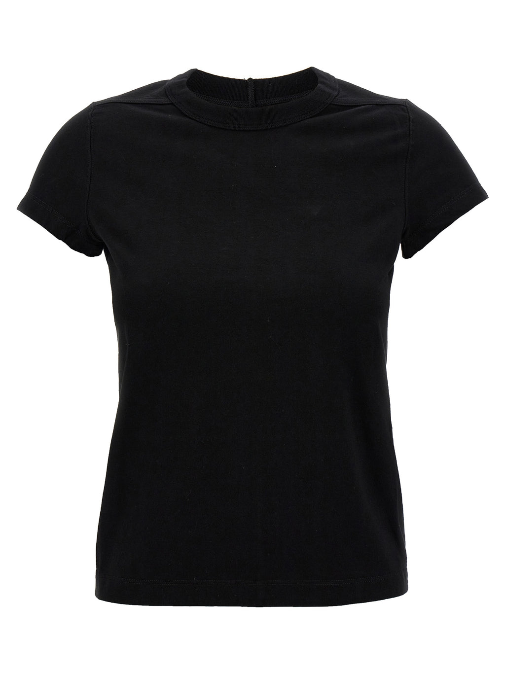 Rick Owens Black Cotton T-Shirt