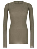 Rick Owens Gray Viscose T-Shirt