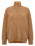 Jil Sander Beige Wool Cardigan